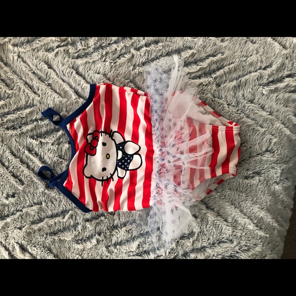 Toddler hello kitty bathing suit one piece